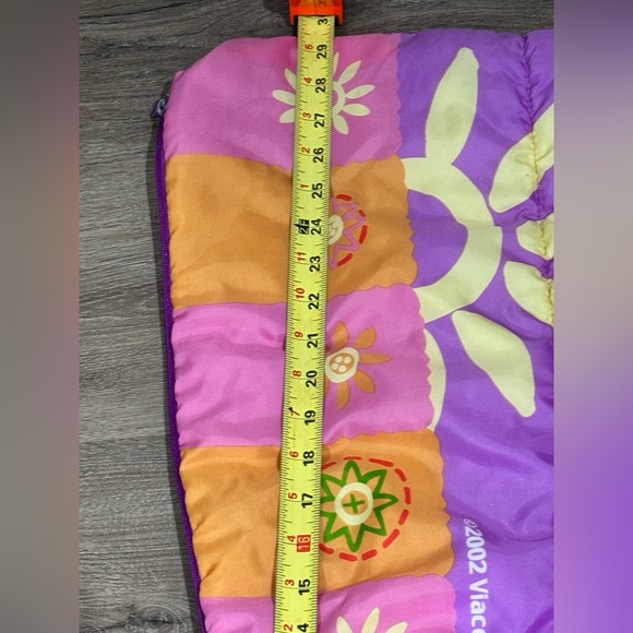 Vintage Dora The Explorer 2002 Viacom Children’s Sleeping Bag Y2K Purple 54”30” - Picture 4 of 6